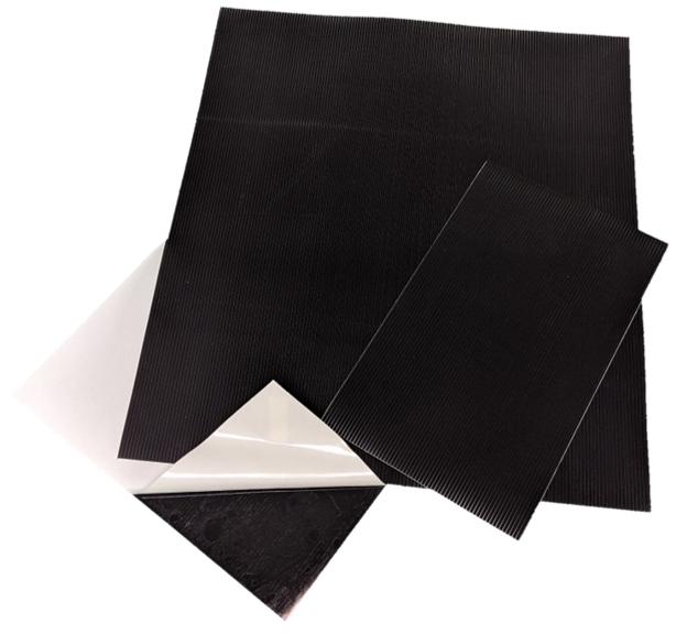 Ribbed PVC Matting Sheets Peel R200 • Pres-On Ribbed PVC Matting Sheets Peel R200