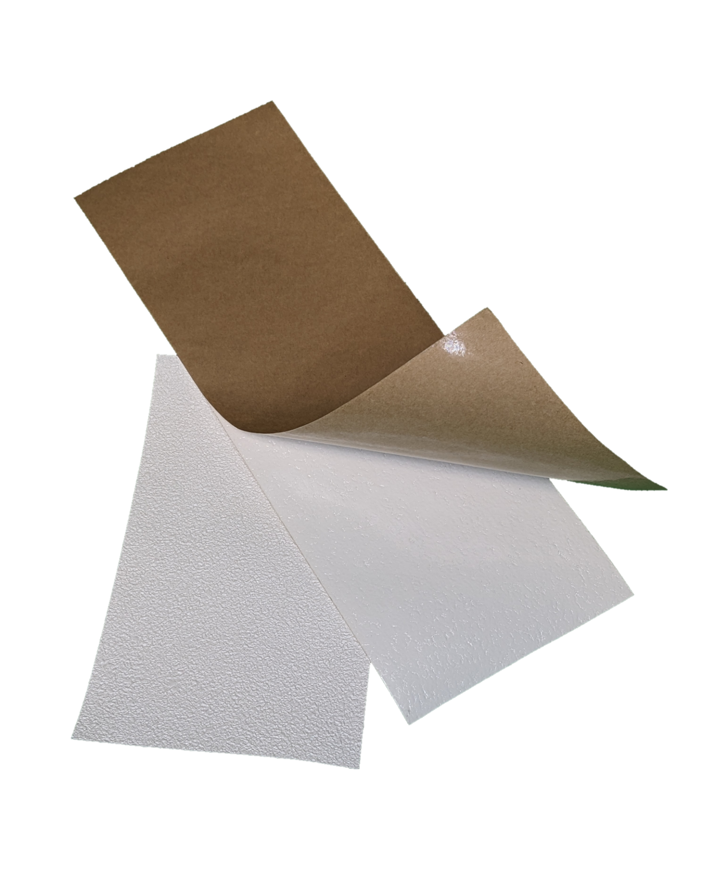 Sheets White Embossed Vinyl EV013W Peeled • Pres-On Sheets White Embossed Vinyl EV013W Peeled