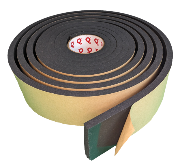 Urethane SG6500 Medium • Pres-On Medium Density, Open Cell, and Black Urethane Foam Tape