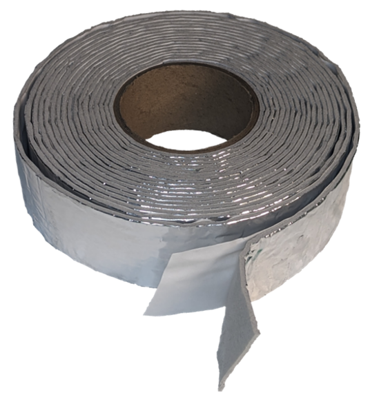 Foil and PVC Foam Tape Roll Soft FV7200 • Pres-On PVC foam tape with aluminum foil face
