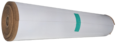 Natural Cork Foam Master Roll with While Liner • Pres-On Pres-On Master Roll with White Liner